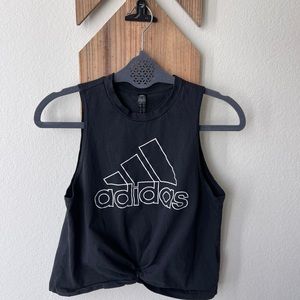 Adidas Women's Knotted Tank Top | Black